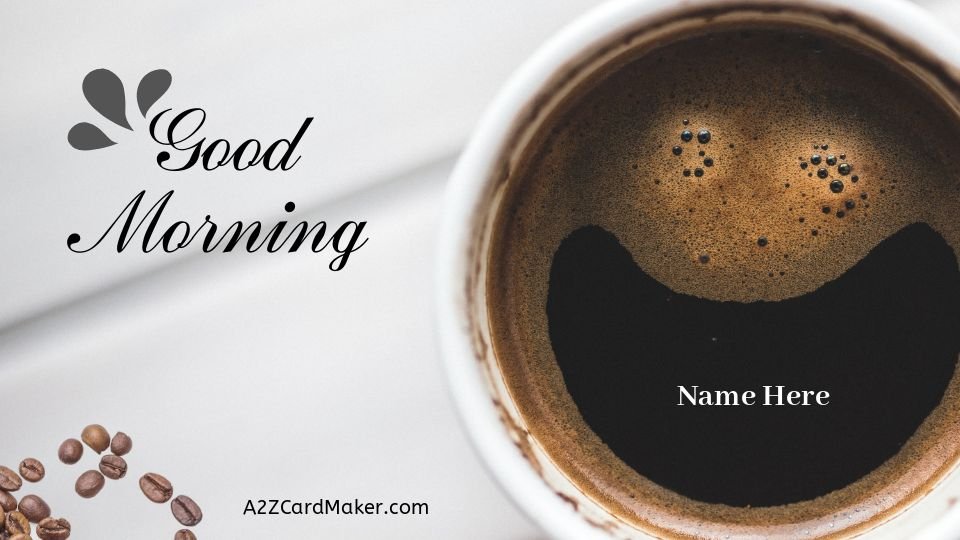 Beautiful Good Morning Wishes with New Style & Coffee Images