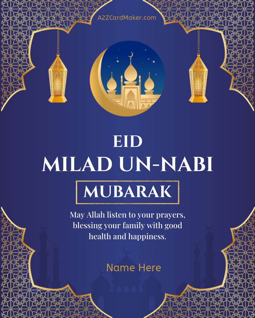 Customizable Eid Milad Instagram Post