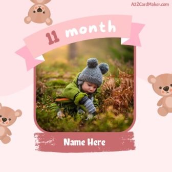 Cherish Life's Milestones with Elegant Pink Teddy Themes