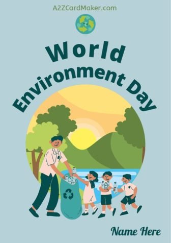 Environment Day With Thoughts in Instagram story
