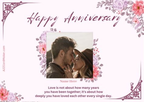 Happy Anniversary, My Love ? Beautiful Quotes and photo for Your Husband - Free Online Greeting Card Maker