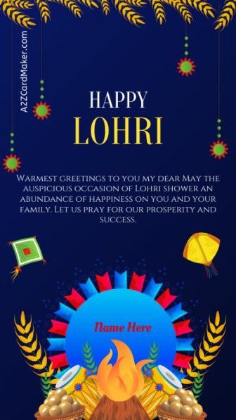 Happy Lohri Images for Instagram story