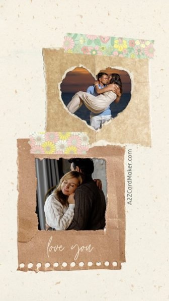 Love Greeting Card with Photo - Free Online Greeting Card Maker