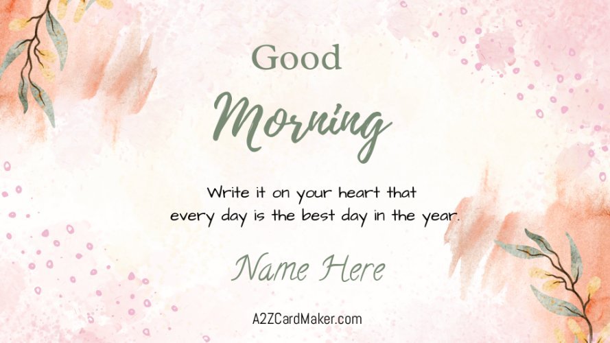Good Morning Wallpaper – Start Your Day with Beauty & Positivity