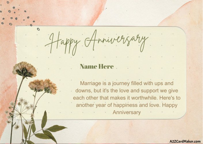 Love Made Personal: Personalized Happy Anniversary Cards