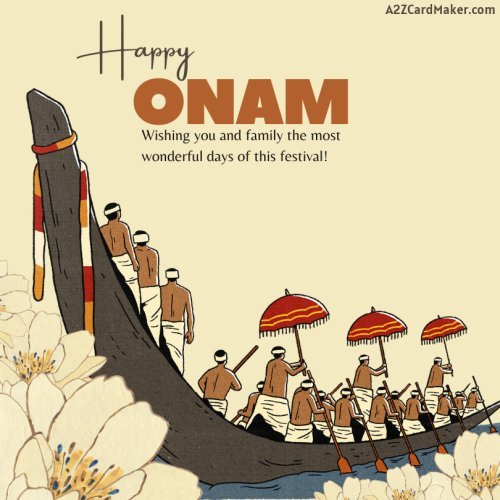 Personalized Onam Images: Capturing the Essence of Onam
