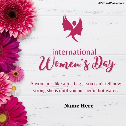 Personalized Women's Day Instagram Post